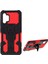 Samsung Galaxy A32 4g Için Kickstand Back Clip Tasarım Hibrit Telefon Kılıfı Kabuğu [ab Versiyonu] -Red (Yurt Dışından) 1