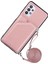 Stand Kartı Tutucu Parlak Deri Tpu Samsung Galaxy A32 5G/M32 5g Omuz Kayışı Rozet Altın (Yurt Dışından) 2