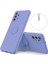 Yüzük Kickstand Tasarımı Düz Sıvı Silikon Telefon Koruyucu Kabuk Samsung Galaxy A32 4g (Ab Versiyonu) Için Kayışlı (Yurt Dışından) 1