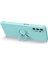 Yüzük Kickstand Tasarımı Düz Sıvı Silikon Telefon Koruyucu Kabuk Samsung Galaxy A32 4g (Ab Versiyonu) Için Kayışlı (Yurt Dışından) 2