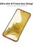 Samsung Galaxy S22 5g-Orange Için Parmak Izine Dayanıklı Kalu Mat Çerçevesiz Çizik Çizik Çizik Sert Pc Telefon Kasası Kabuğu (Yurt Dışından) 2