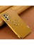 Samsung Galaxy A32 Için 5G/M32 5g Timsah Doku Pu Deri Kaplamalı Tpu Kasa 6d Elektrküze Kickstand Cover-Sarı (Yurt Dışından) 4