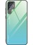 Samsung Galaxy S22 Ultra 5g Gradyan Renk Temsilli Cam Geri+Tpu Çerçeve Cep Telefonu Case-Can/mavi (Yurt Dışından) 1