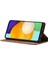 Samsung Galaxy A33 5g Fantasy Serisi Için Cilt Touch Seri Şok Geçirmez Anti-Sracratch Pu Deri Deri Stand Cüzdan Tarzı Telefon Kahverengi (Yurt Dışından) 3