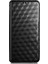 Samsung Galaxy A02S (166.5X75.9X9.2MM) Için Baskılanan Rhombus Pu Deri Cüzdan Kılıfı Standı Standı Kabuk-Black (Yurt Dışından) 2