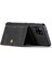 Samsung Galaxy A22 4g (Ab Versiyonu) Çıkarılabilir Cüzdan Deri Kaplamalı Tpu Arka Kapak Kickstand Telefon Vaka Black (Yurt Dışından) 3