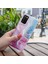 Samsung Galaxy A02S (164.2X75.9X9.1MM) Esnek Tpu Telefon Geri Kapağı Imd Mermer Desen Şok Geçirmez Vaka-Pembe/mavi (Yurt Dışından) 4