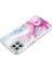 Samsung Galaxy A22 5g (Ab Versiyonu) Yumuşak Tpu Telefon Geri Kapak Imd Mermer Desen Koruyucu Vaka Pembe/mavi (Yurt Dışından) 2