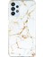 Samsung Galaxy A52 4G/A52 5G/A52S 5g Imd Tpu Tpu Tpu Geri Kapak Bırak-Kötü Mermer Desen Kılıf Vaka-Beyaz (Yurt Dışından) 1