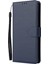 Samsung Galaxy A52 4G/5G/A52S 5g Stand Stand Cüzdan Pu Deri Telefon Kapağı Yumuşak Iç Tpu Kasa Mavisi (Yurt Dışından) 5
