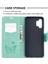 Samsung Galaxy A32 5G/M32 5g Baskı Kelebekleri Cüzdan Stand Flip Deri Telefon Green (Yurt Dışından) 3