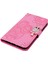Baykuş Izi Rinestone Dekor Cüzdan Deri Kılıfı Samsung Galaxy A32 5G/M32 5g Stand Kabuk-Pembe (Yurt Dışından) 3