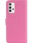 Baykuş Izi Rinestone Dekor Cüzdan Deri Kılıfı Samsung Galaxy A32 5G/M32 5g Stand Kabuk-Pembe (Yurt Dışından) 4