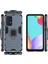 Samsung Galaxy A52 4G/5G/A52S 5g Serin Koruma Pc+Tpu Hibrid Telefon Kılıfı Kickstand-Mavi (Yurt Dışından) 4