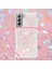 Samsung Galaxy S21 FE/S21 Fan Edition-Pink Yıldızları Için Kayış ile Yüzen Quickans ve Parlak Glitter Tpu Telefon Kapağı (Yurt Dışından) 2