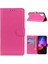 Folio Flip Tasarım Litchi Cilt Deri Telefon Kılıfı Samsung Galaxy A32 4g (Ab Versiyonu) Için Cüzdanlı Koruyucu Kabuk -Rose (Yurt Dışından) 1