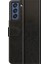 Samsung Galaxy S21 Fe-Black Için Cüzdanlı Çılgın At Doku Deri Stand Kılıfı (Yurt Dışından) 3