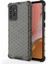 Samsung Galaxy A72 4g/5g Şok Geçirmez Tpu+Pc Hybrid Case-Black Için Petek Tasarım Telefon Kabuğu (Yurt Dışından) 1