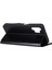 Çılgın At Deri Deri Telefon Cüzdan Stand Tasarım Koruyucu Kabuk Samsung Galaxy A32 4g (Ab Versiyonu) -Black (Yurt Dışından) 5