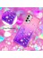 Samsung Galaxy A32 5G/M32 5g-Pembe/mor Için Şok Geçirmez Gradyan ve Tpu Kabuğu (Yurt Dışından) 5
