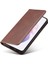 Samsung Galaxy S21 Fe-Coffee Için Otomatik Emilmiş Folio Stand Tasarım Deri Cüzdan Telefon Kılıfı (Yurt Dışından) 4