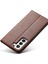 Samsung Galaxy S21 Fe-Coffee Için Otomatik Emilmiş Folio Stand Tasarım Deri Cüzdan Telefon Kılıfı (Yurt Dışından) 5