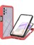 3 Tam Koruma Önleme Önleyici Pc+Tpu Koruyucu Kasa, Samsung Galaxy A32 5G/M32 5g-Kırmızı (Yurt Dışından) 1