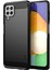 Samsung Galaxy A22 4g (Ab Versiyonu) Için Fırçalanmış Karbon Fiber Tasarımı Esnek Iyi Korunmuş Tpu Kapak Kasası (Yurt Dışından) 1
