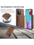 Samsung Galaxy A72 5g/4g-Brown Için Kickstand ile Manyetik Çıkarılabilir 2'si Fermanlanmış Cüzdan Deri Hibrit Kılıf (Yurt Dışından) 3