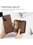 Samsung Galaxy A72 5g/4g-Brown Için Kickstand ile Manyetik Çıkarılabilir 2'si Fermanlanmış Cüzdan Deri Hibrit Kılıf (Yurt Dışından) 5