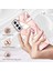 Yumuşak Tpu 2.0mm Imd Iml Elektrokaplama Telefon Kılıfı Kabuk Samsung Galaxy S21 Fe-Pink Mermer/çiçek Için Çiçek Mermer Desenli (Yurt Dışından) 2