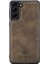 Samsung Galaxy S22 Için 5g Destek Kablosuz Şarj Çıkarılabilir 2-1 Direk Cüzdan Manyetik Telefon Case-Coffee (Yurt Dışından) 3