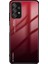 Seashell Digital Gradyan Renk Cam Arka Panel+Tpu Çerçeve Telefon Hibrit Kılıf Samsung Galaxy A32 4g (Ab Versiyonu) -Red/siyah (Yurt Dışından) 1