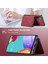 Samsung Galaxy A33 Için 5g Fermuar Cüzdan Kickstand Telefon Kasası Çıkarılabilir Manyetik Emilim Deri Kaplamalı Tpu Kapak-Kırmızı (Yurt Dışından) 5