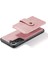 Samsung Galaxy S21+5G Bağımsız Cüzdan Tasarımı Pu Deri Kaplamalı Tpu Rfıd Engelleme Telefon Kabuk-Pembe (Yurt Dışından) 2