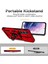 Samsung Galaxy S22+5G Slayt Kamera Koruyucusu Pc+Tpu Hibrid Kılıf Yüzüğü Kickstand Telefon Kapak-Kırmızı (Yurt Dışından) 2