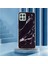 Samsung Galaxy A22 5g (Ab Versiyonu) Yumuşak Tpu Telefon Geri Kapak Imd Mermer Desen Koruyucu Case Black (Yurt Dışından) 5