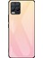 Realme 8/8 Pro-Altın/pembe Için Bicolor Gradyan Tasarımı ile Ince Çizgili Esnek Kalite Temperli Cam Kasa (Yurt Dışından) 1