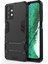 Samsung Galaxy A32 5G/M32 5g-Black Için Görünmez Kickstand ile Plastik+Tpu Hibrit Telefon Kılıfı (Yurt Dışından) 2