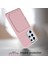 Samsung Galaxy S21 Ultra 5g-Pink Için Kart Tutucu ve Gizli Ayna ile Sert Pc+Tpu Koruyucu Kapak (Yurt Dışından) 2