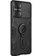 Samsung Galaxy S21 Için Camshield Zırh Kılıfı 5g 5g Anti-Cratch Pc+Tpu Hibrit Kabuk ile Halka Şekli Kickstand-Black (Yurt Dışından) 4
