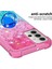 Samsung Galaxy A32 5G/M32 5g-Pink/bebek Mavisi Için Ring Kickstand Tpu Kabuğu ile Şok Geçirmez Gradyan ve (Yurt Dışından) 4