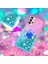 Samsung Galaxy A32 5G/M32 5g-Pink/bebek Mavisi Için Ring Kickstand Tpu Kabuğu ile Şok Geçirmez Gradyan ve (Yurt Dışından) 5