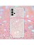 Glitter Pulins Quicksand Tasarım Tpu Telefon Kabuk Kılıfı Samsung Galaxy A32 5G/M32 5g-Pınk Için Ayarlanabilir Omuz Kayışı (Yurt Dışından) 4