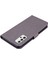 Baykuş Izi Rinestone Dekor Cüzdan Deri Kılıfı Samsung Galaxy A32 5G/M32 5g Stand Kabuk-Grey (Yurt Dışından) 5