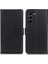 Samsung Galaxy S21 Fe-Black Için Kart Yuvaları ile Pu Deri Stand Cüzdan Kılıfı (Yurt Dışından) 1