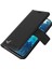 Gq.utrobe Cüzdan Stand Tasarım Deri Kapak Samsung Galaxy S21 Için Metal Dikdörtgen Dekor Plus 5g-Black (Yurt Dışından) 4