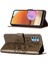 Samsung Galaxy A32 4g (Ab Versiyonu) Için Kelebek Deri Cüzdan Stand Kılıfı Koruyucu Kabuk -Grey (Yurt Dışından) 3