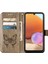 Samsung Galaxy A32 4g (Ab Versiyonu) Için Kelebek Deri Cüzdan Stand Kılıfı Koruyucu Kabuk -Grey (Yurt Dışından) 4