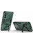 Samsung Galaxy S21 Fe-Green Için Kickstand ile Anti-Cratch Pc+Tpu Hibrid Telefon Geri Dikkatli Şok Geçirmez Kapak (Yurt Dışından) 5